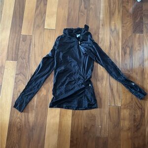 Athleta Black Long Sleeve Women's Top